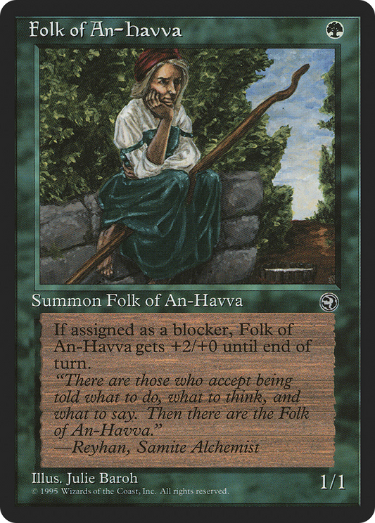 Folk of An-Havva (Sitting on Wall)