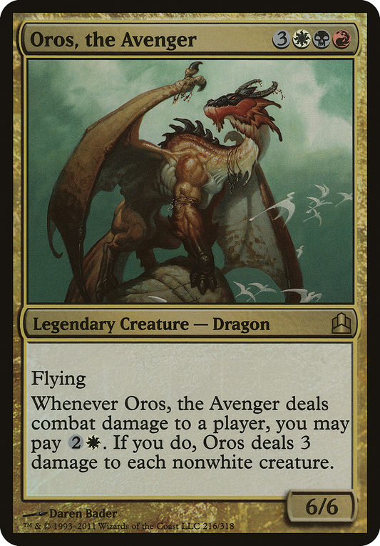 Oros, the Avenger (Oversized) - Foil