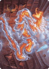 Scalding Viper (41/81) Art Card (AWOE) - Gold-Stamped Signature
