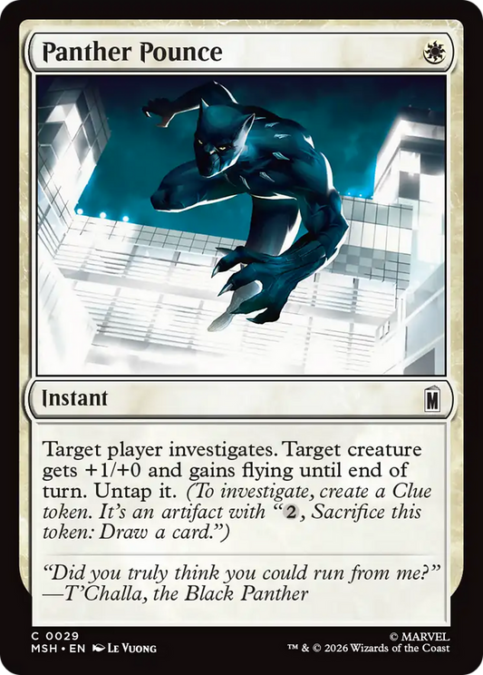 Panther Pounce (MSH) - Foil
