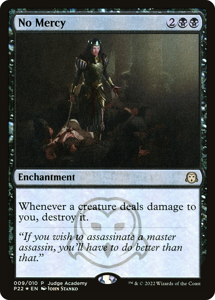 No Mercy (009) (Judge Academy) - Foil