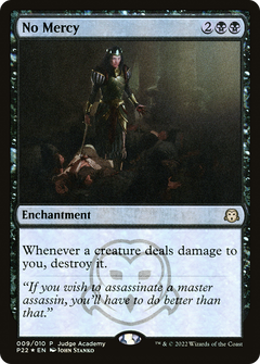 No Mercy (009) (Judge Academy) - Foil