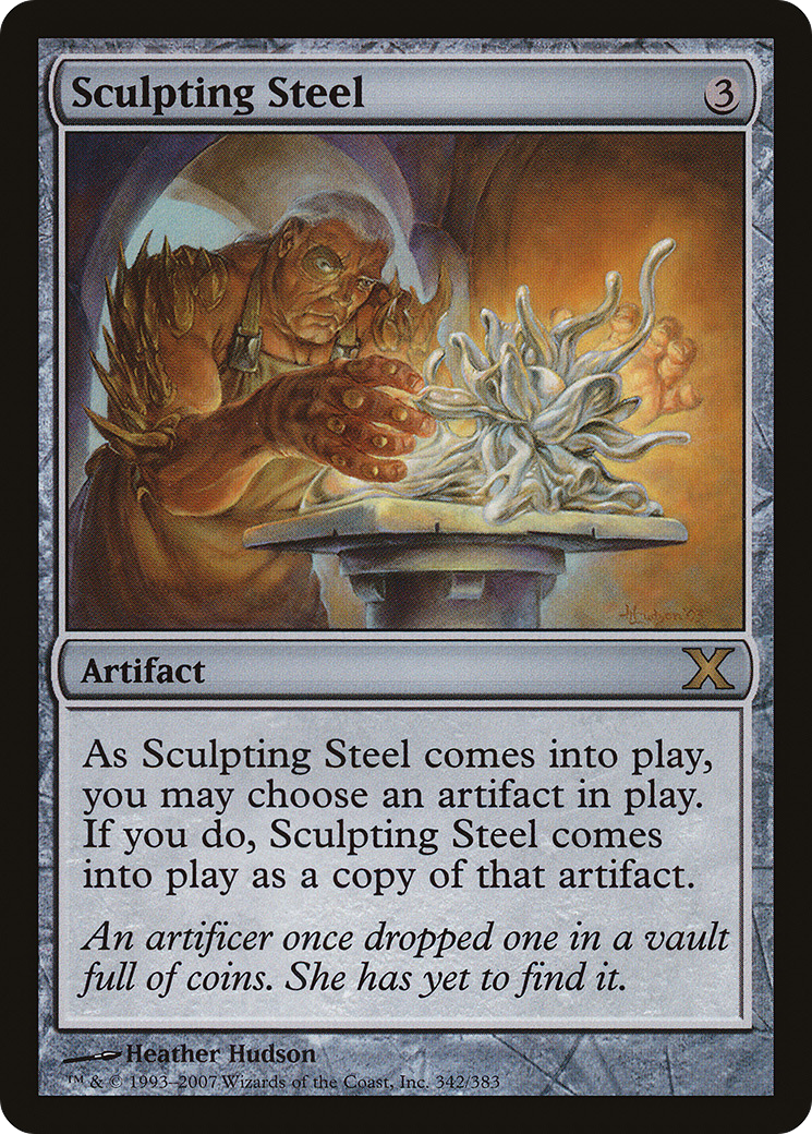 Sculpting Steel - Foil