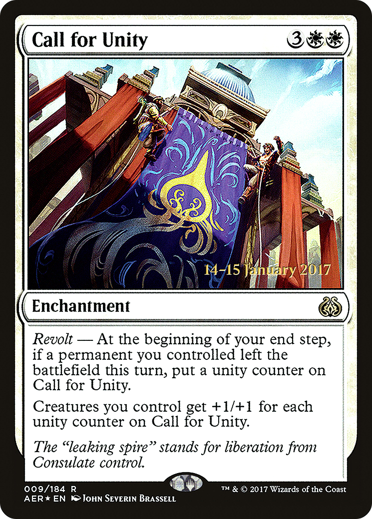 Call for Unity (009) (Prerelease) - Foil