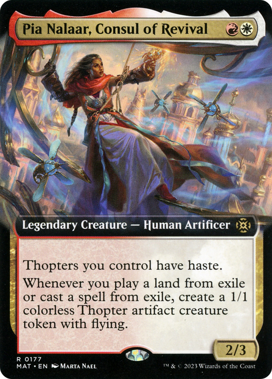 Pia Nalaar, Consul of Revival (0177) (Extended Art) - Foil