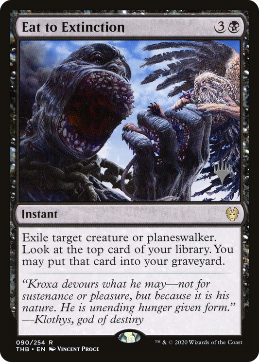 Eat to Extinction (090) (Promo Pack)