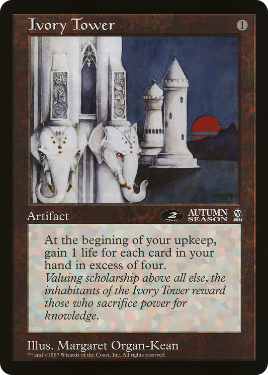Ivory Tower (2nd Place) (Oversized) (Arena League Promo)