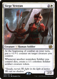 Siege Veteran (025) (Promo Pack) - Foil