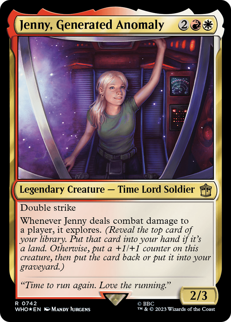 Jenny, Generated Anomaly (0742) - Surge Foil