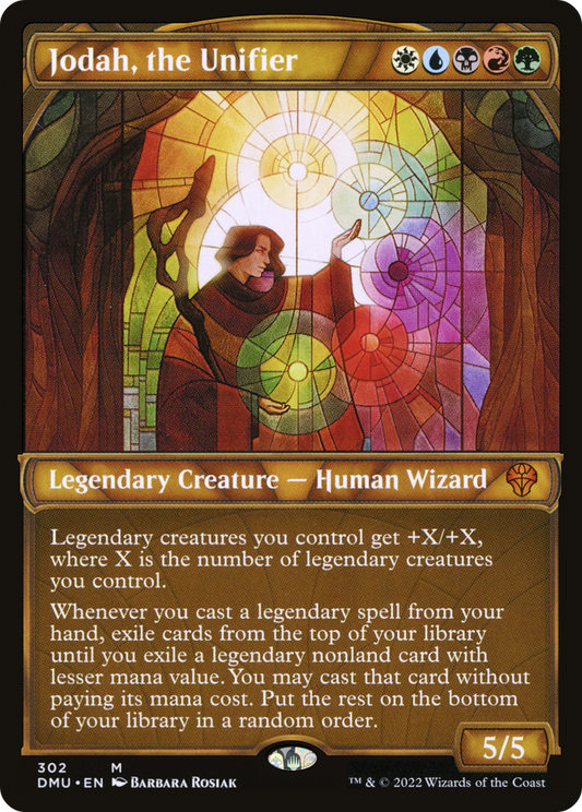 Jodah, the Unifier (302) (Showcase) - Foil
