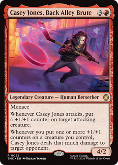 Casey Jones, Back Alley Brute (0022) (TMC) - Surge Foil