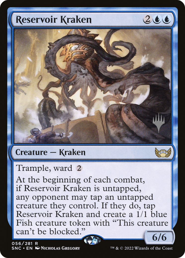 Reservoir Kraken (056) (Promo Pack) - Foil