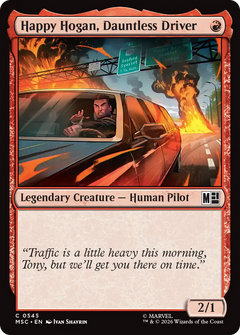 Happy Hogan, Dauntless Driver (0545) (MSC) - Foil