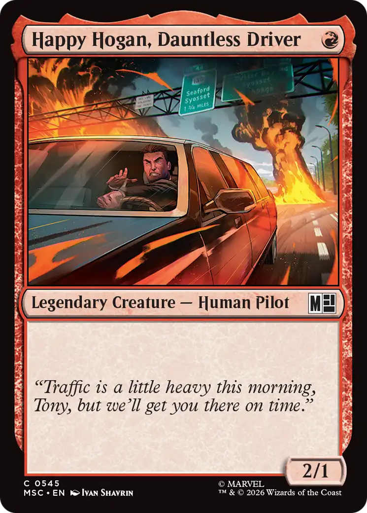 Happy Hogan, Dauntless Driver (0545) (MSC)
