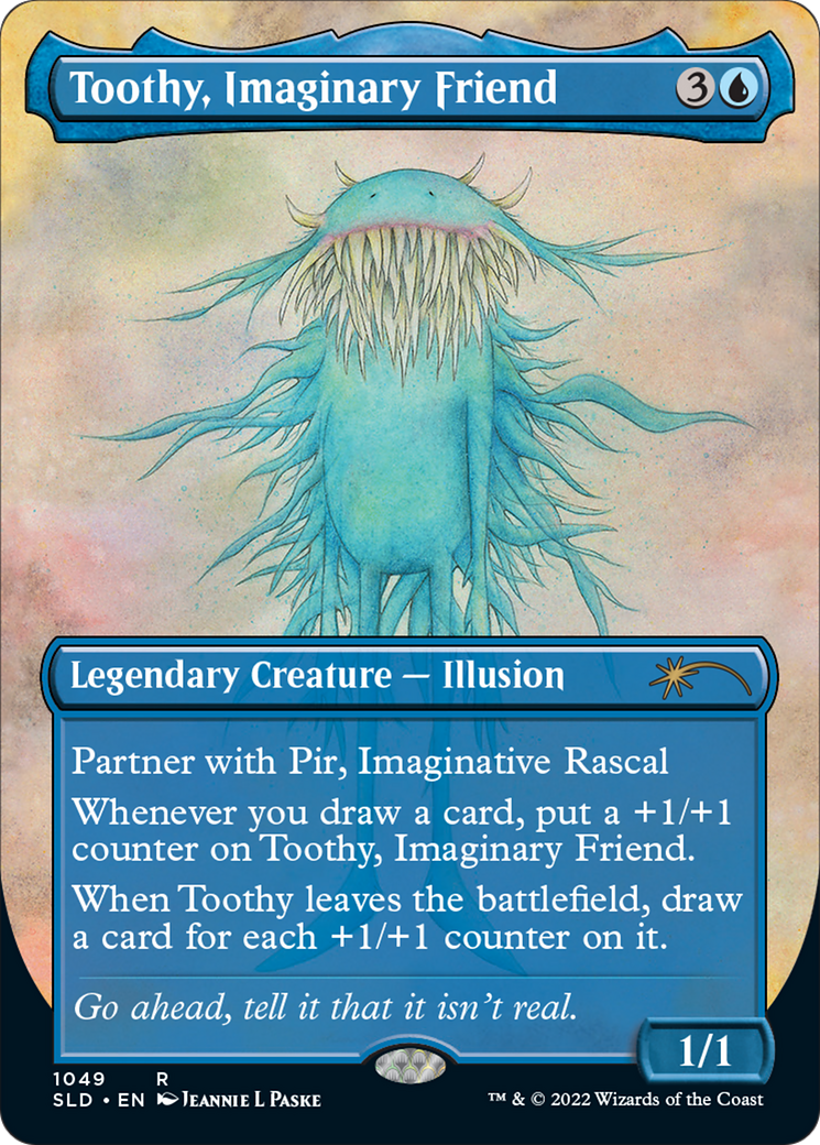 Toothy, Imaginary Friend (1049) (Borderless)