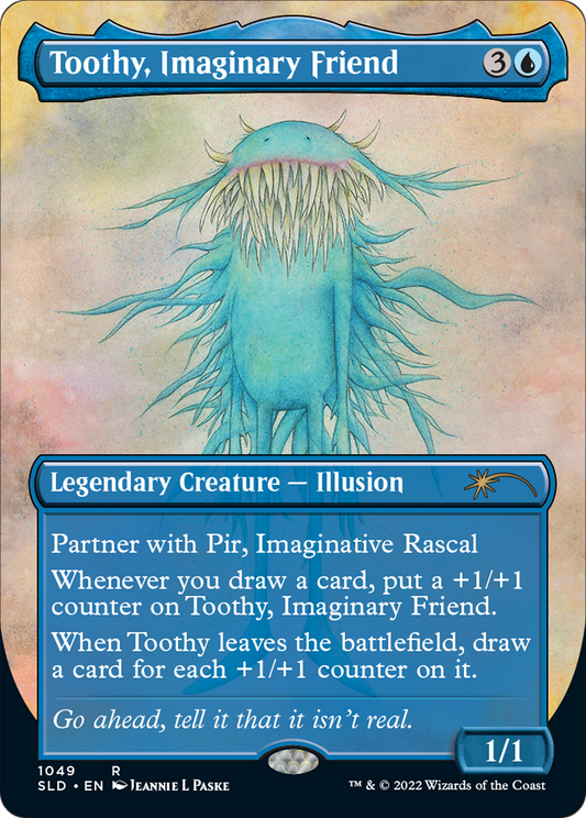 Toothy, Imaginary Friend (1049) (Borderless)