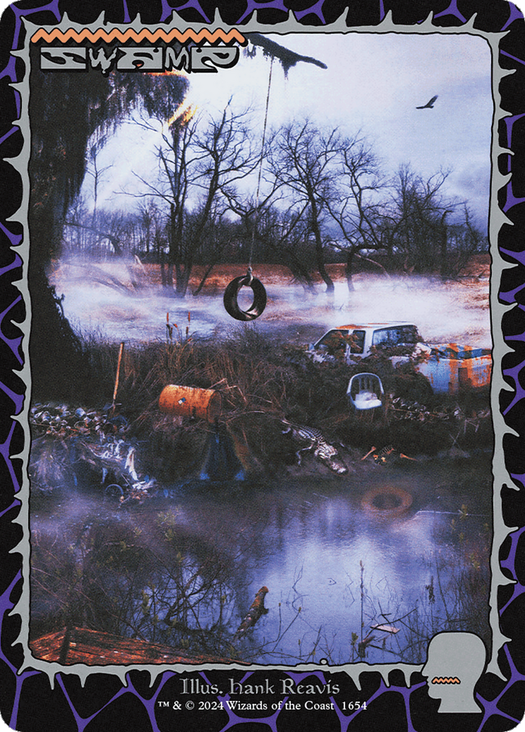 Swamp (1654) (Showcase) - Rainbow Foil
