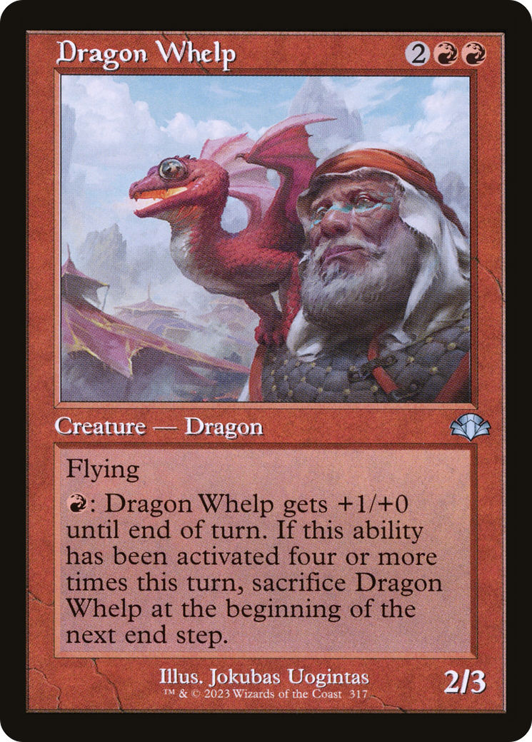 Dragon Whelp (317) (Retro Frame) - Foil