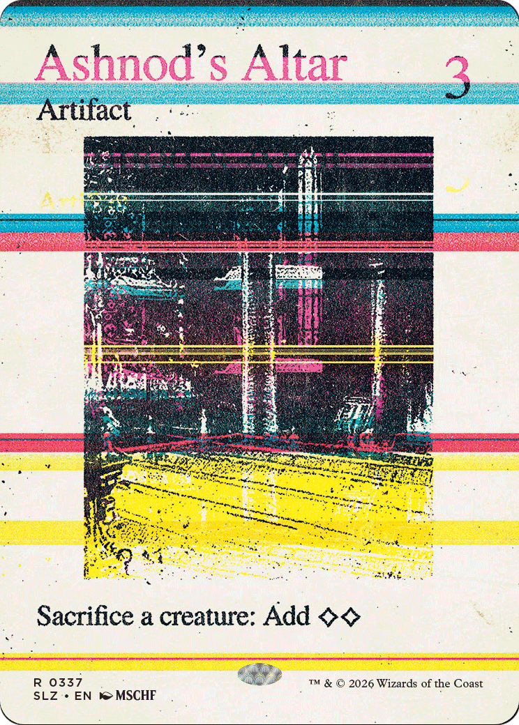 Ashnod's Altar (0337) (Showcase) (SLZ)