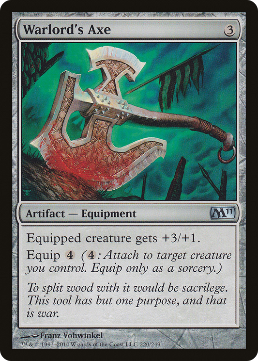 Warlord's Axe - Foil