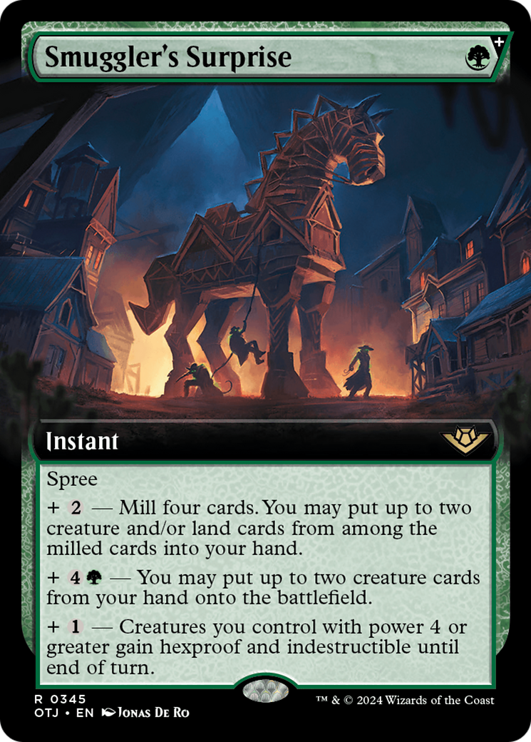 Smuggler's Surprise (0345) (Extended Art) - Foil
