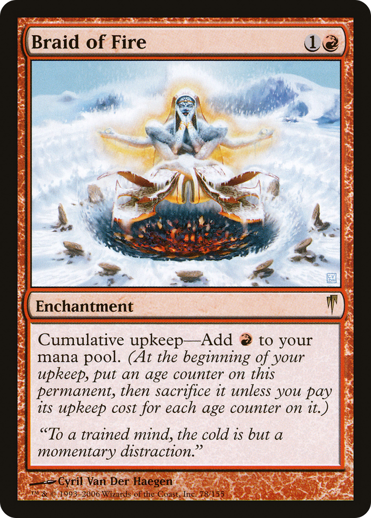 Braid of Fire - Foil