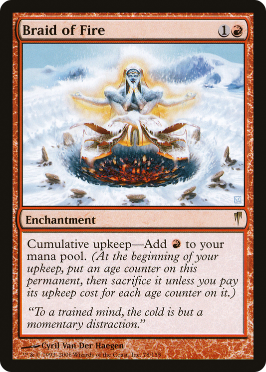 Braid of Fire - Foil