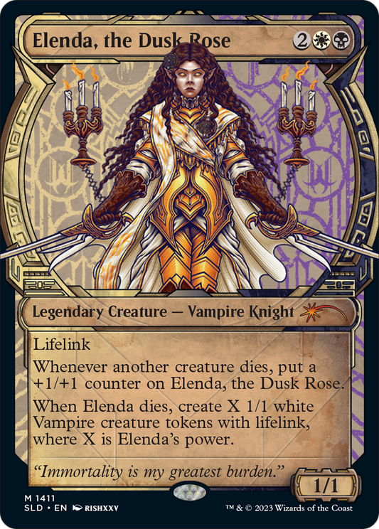 Elenda, the Dusk Rose (1411) (Showcase)