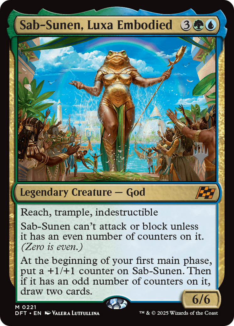 Sab-Sunen, Luxa Embodied (0221) (Promo Pack)