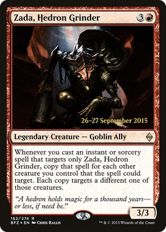 Zada, Hedron Grinder (162) (Prerelease) - Foil