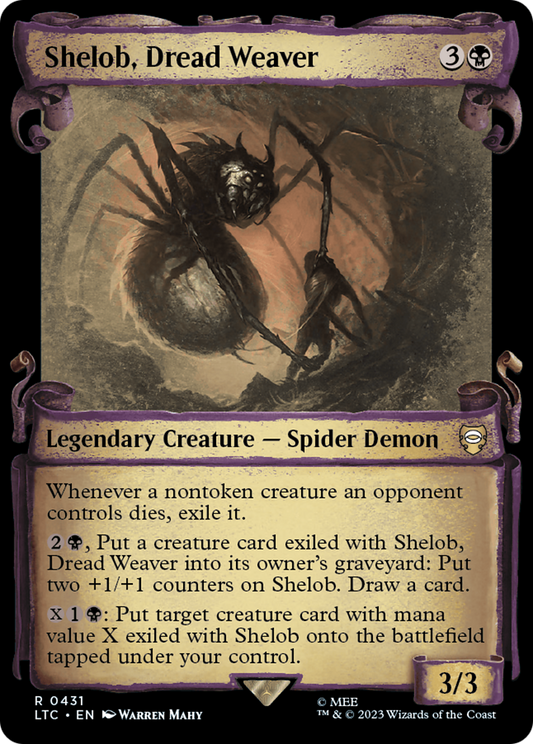 Shelob, Dread Weaver (0431) (Showcase)