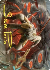Sunspear Shikari (04/81) Art Card (ACMM) - Gold-Stamped Signature