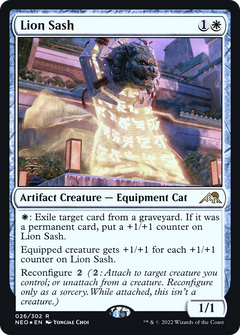 Lion Sash (026) (Prerelease) - Foil
