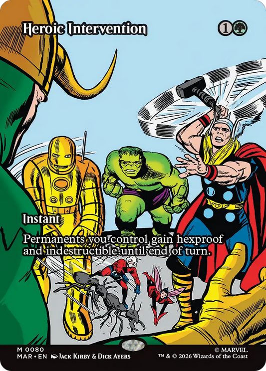 Heroic Intervention (0080) (Borderless) (MAR) - Foil