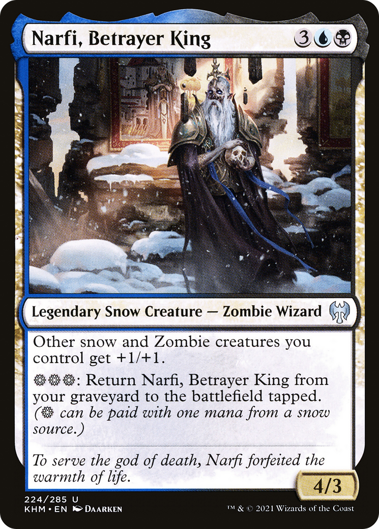 Narfi, Betrayer King - Foil