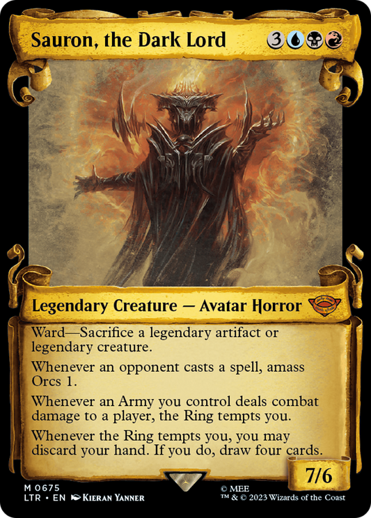 Sauron, the Dark Lord (0675) (Showcase)