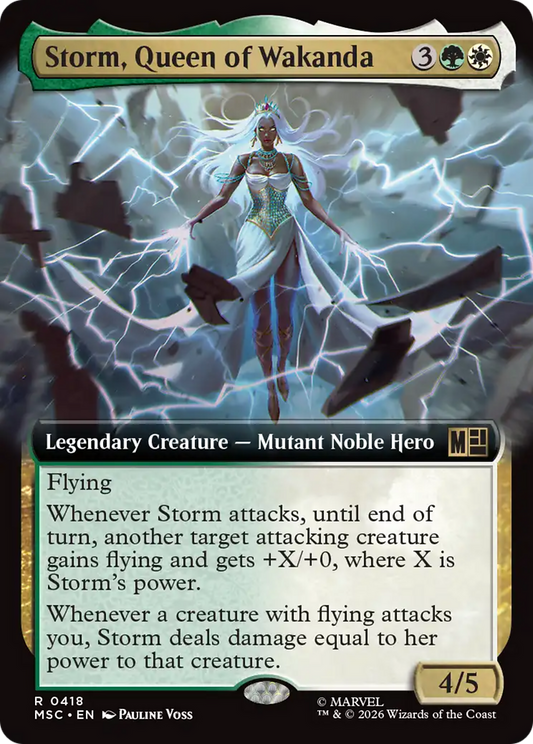 Storm, Queen of Wakanda (0418) (Extended Art) (MSC)