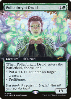 Pollenbright Druid (0776) (Extended Art) - Foil