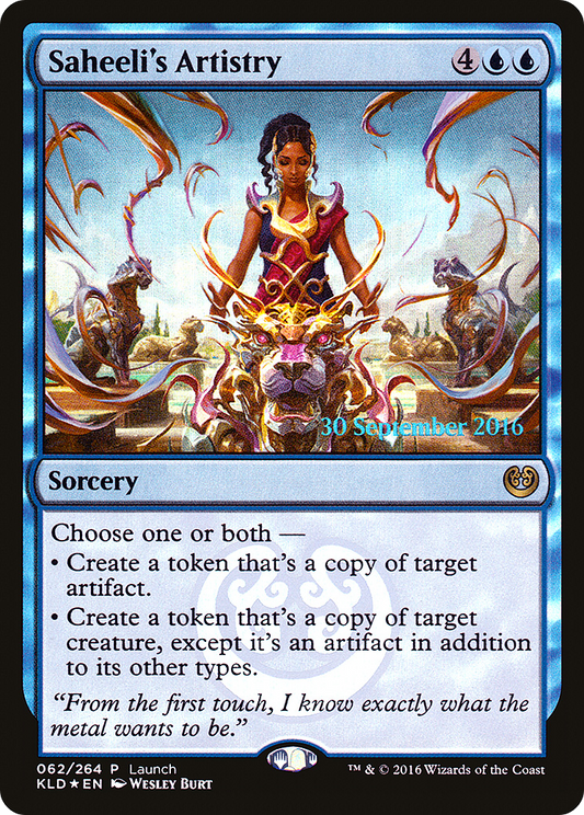 Saheeli's Artistry (062) (Launch) - Foil