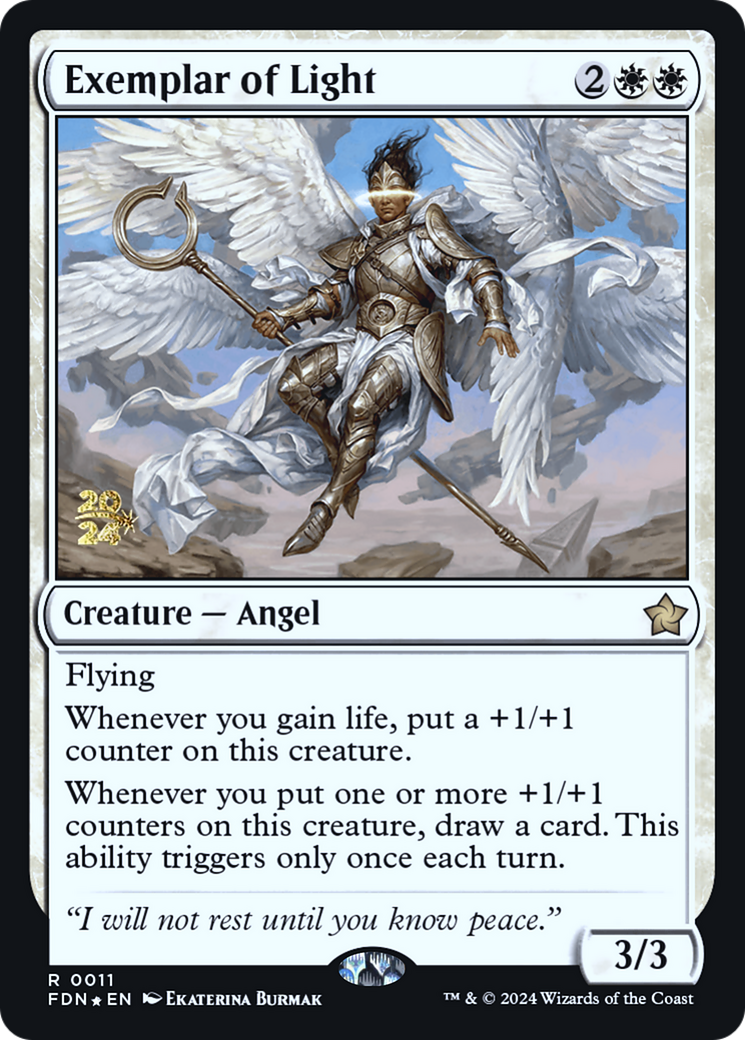 Exemplar of Light (0011) (Prerelease) - Foil