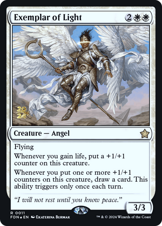 Exemplar of Light (0011) (Prerelease) - Foil