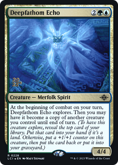 Deepfathom Echo (0228) (Prerelease) - Foil