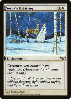 Serra's Blessing - Foil