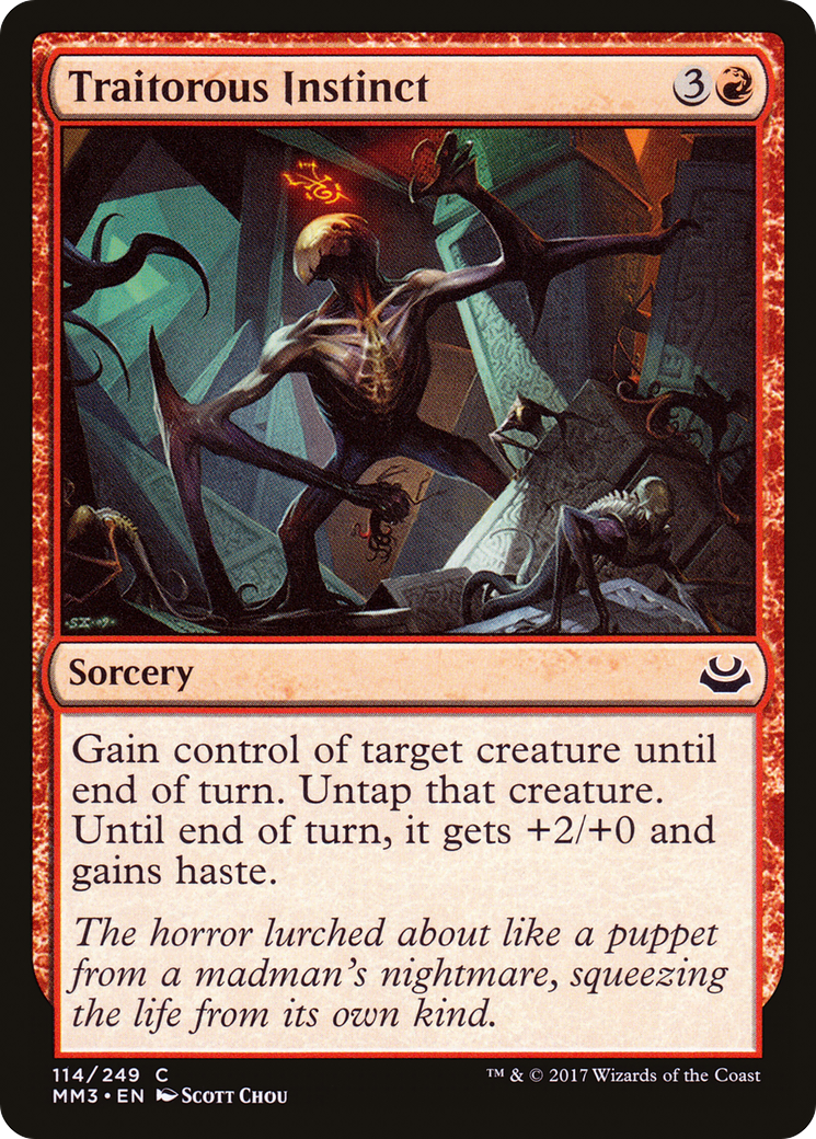 Traitorous Instinct - Foil