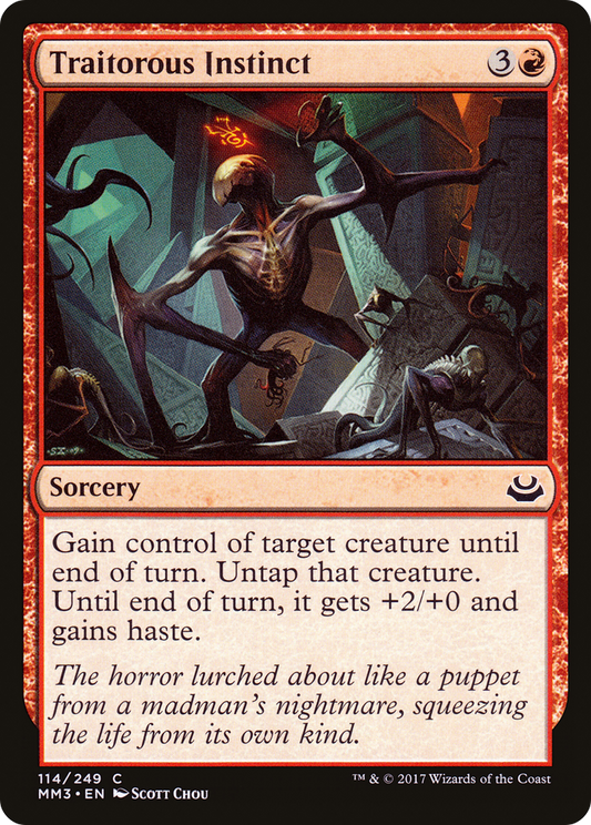 Traitorous Instinct - Foil