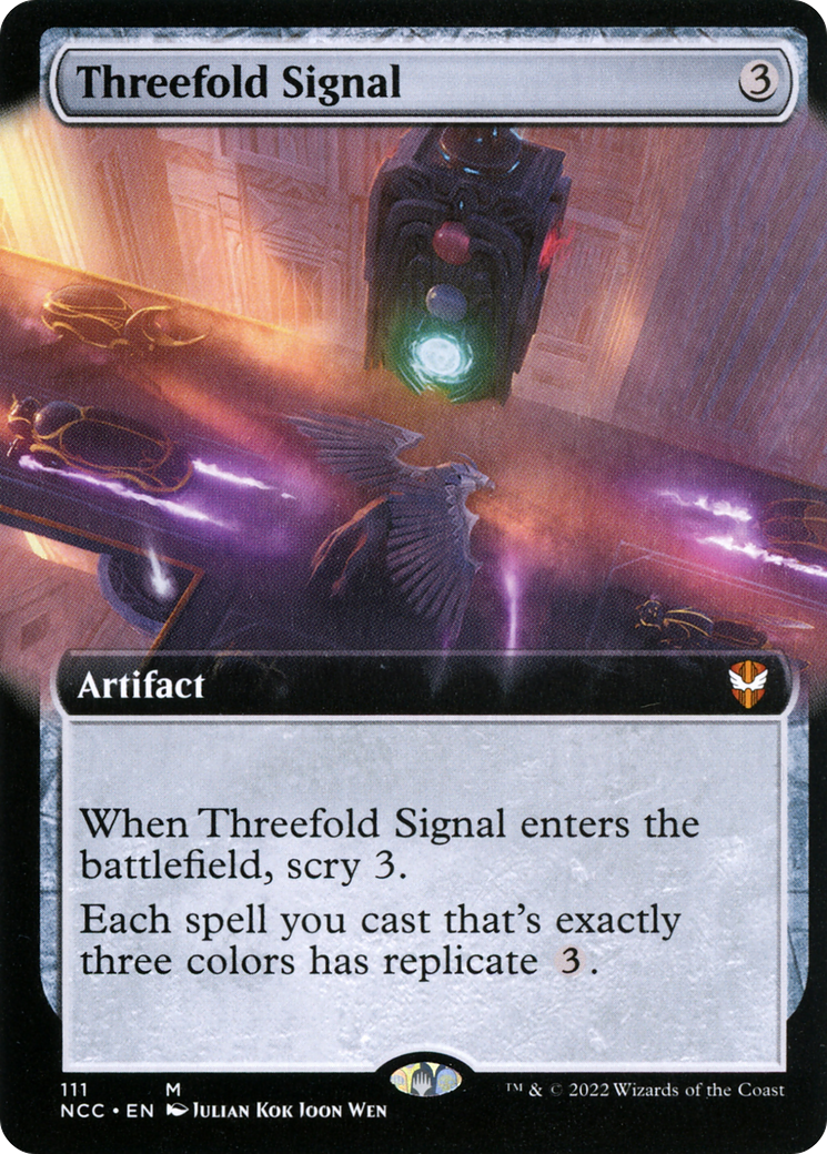 Threefold Signal (111) (Extended Art)