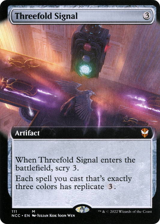 Threefold Signal (111) (Extended Art)