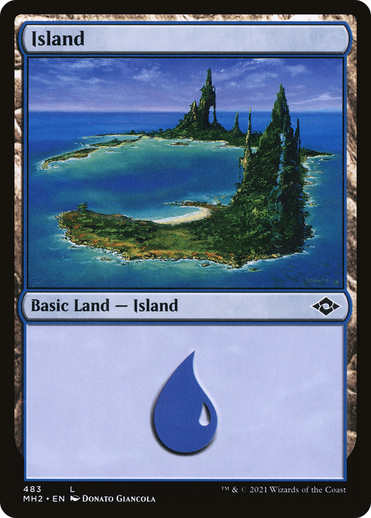 Island (483) - Foil