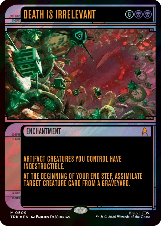 Death Is Irrelevant (0509) (Showcase) (TRK) - Surge Foil