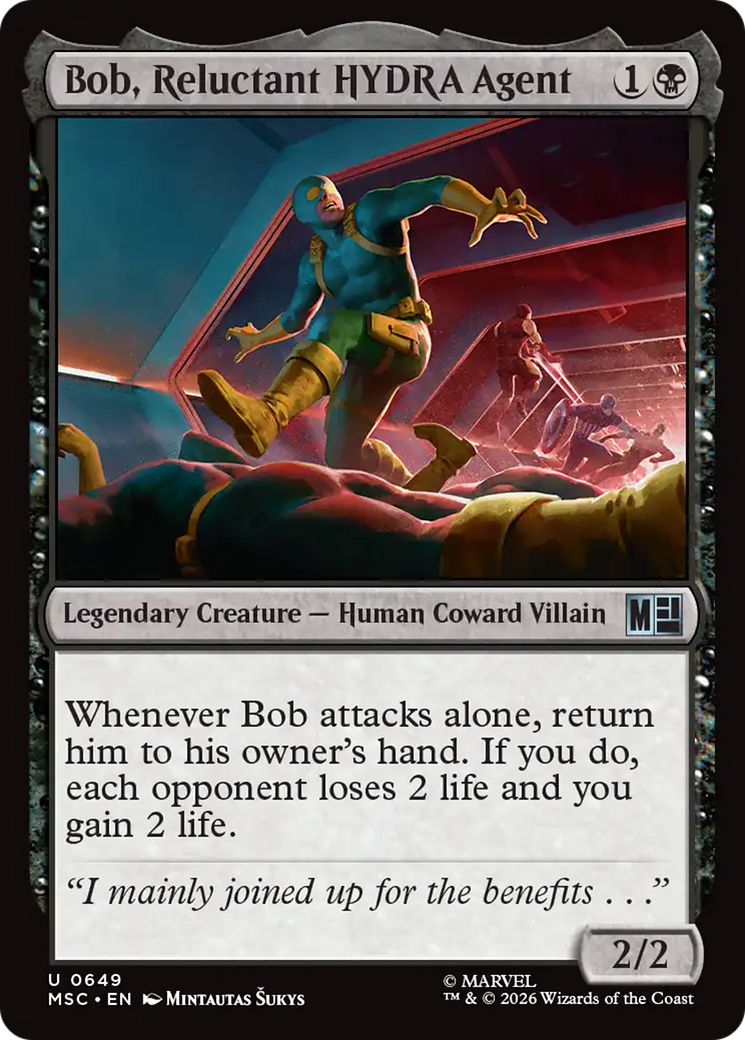 Bob, Reluctant HYDRA Agent (MSC) - Foil
